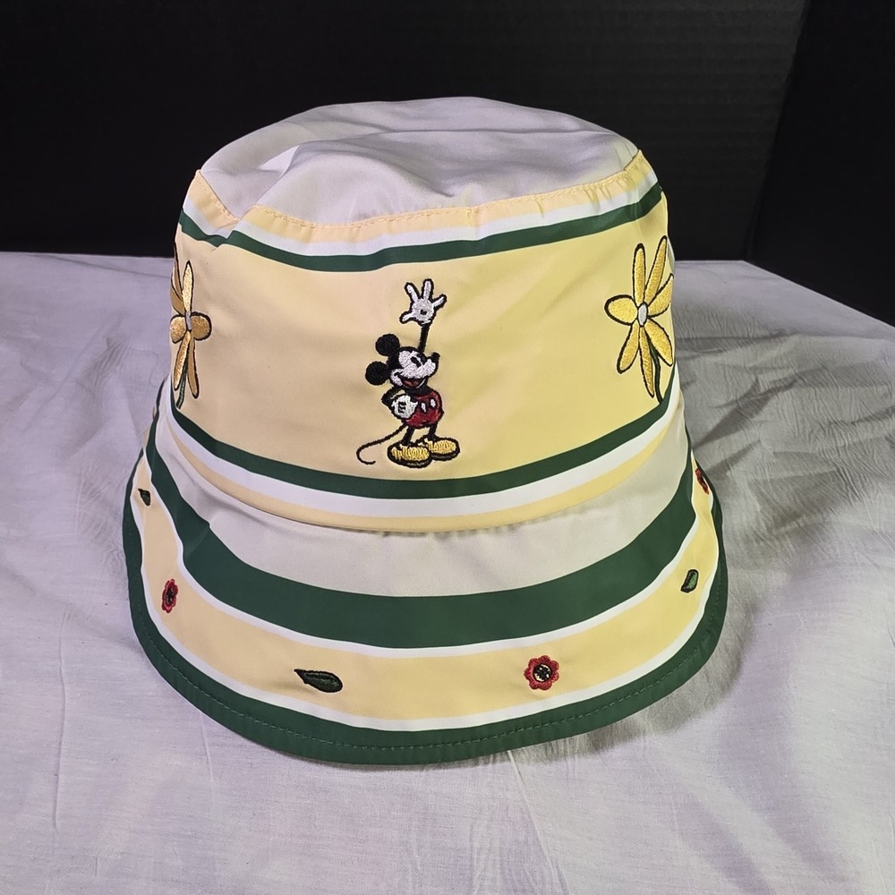Disney Parks 2024 Mickey & Company Garden Collection Bucket‎ Hat NWT - Picture 13 of 13